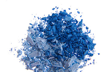 Image showing crushed eyeshadows