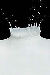 Image showing milk splash