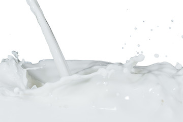 Image showing milk splash