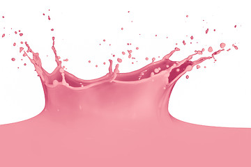 Image showing splashing milk