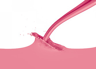 Image showing splashing milk