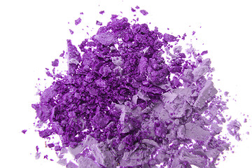 Image showing crushed eyeshadows