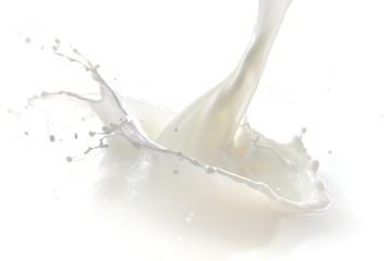 Image showing milk splash