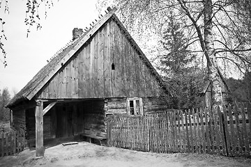 Image showing old wooden house