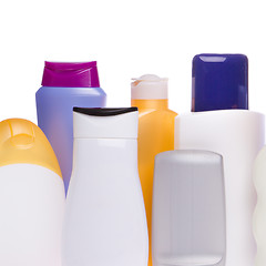 Image showing cosmetic bottles