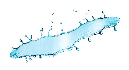 Image showing water splashing