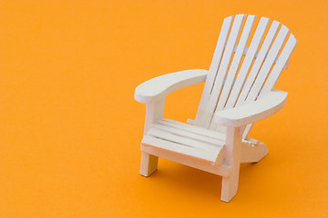 Image showing Deck chair