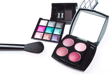 Image showing compact eyeshadows