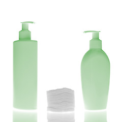 Image showing cosmetic bottles