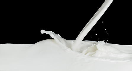 Image showing milk splash