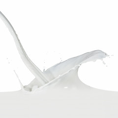 Image showing milk splash