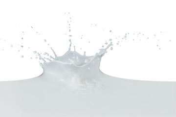 Image showing milk splash