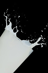 Image showing milk splash