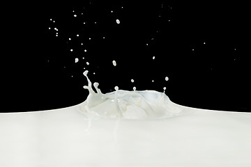 Image showing milk splash