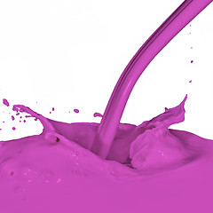 Image showing splashing paint