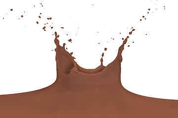 Image showing splashing milk