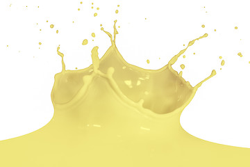 Image showing splashing milk