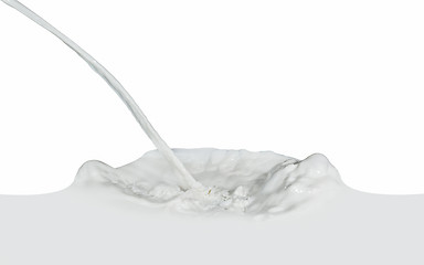 Image showing milk splash