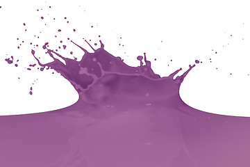 Image showing splashing paint