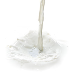 Image showing milk splash