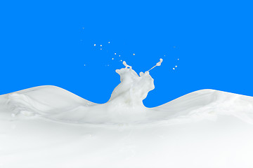 Image showing milk splash