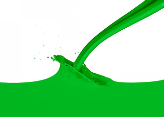 Image showing splashing paint