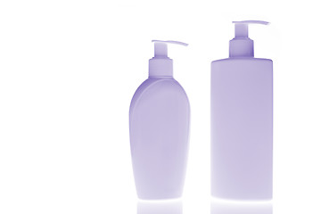 Image showing cosmetic bottles