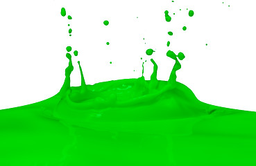 Image showing splashing paint