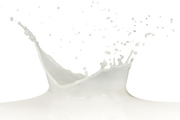 Image showing milk splash