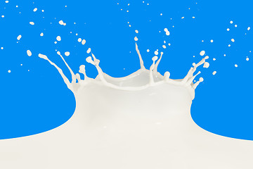 Image showing milk splash