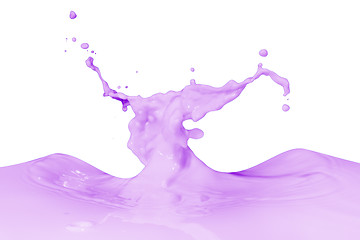 Image showing splashing milk