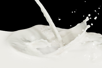 Image showing milk splash