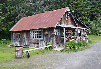 Image showing Old Mining Shack