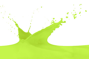 Image showing splashing paint