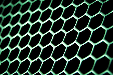 Image showing abstract metallic grid