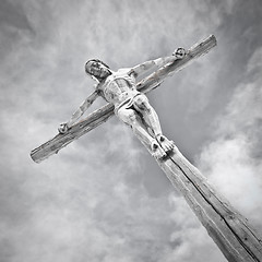 Image showing the crucifixion