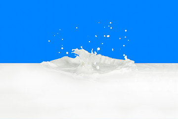 Image showing milk splash