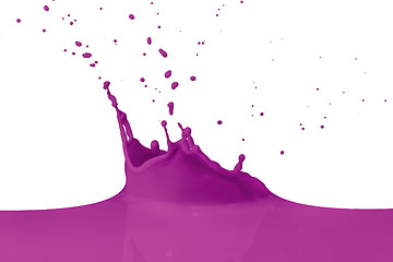 Image showing splashing paint