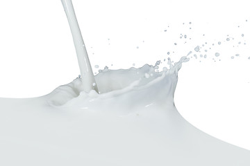 Image showing milk splash