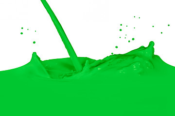 Image showing splashing paint