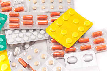 Image showing packs of pills