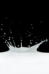 Image showing milk splash