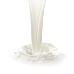 Image showing milk splash