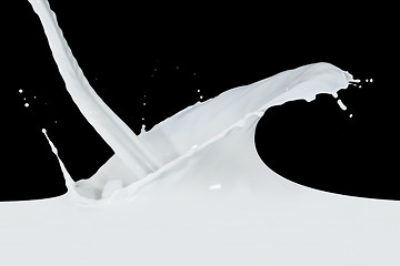 Image showing milk splash