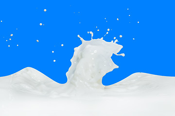 Image showing milk splash