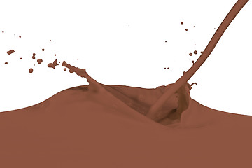 Image showing splashing milk