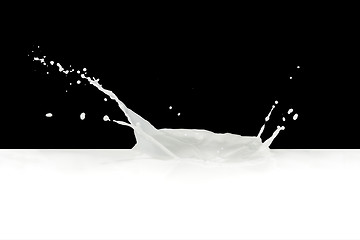 Image showing milk splash