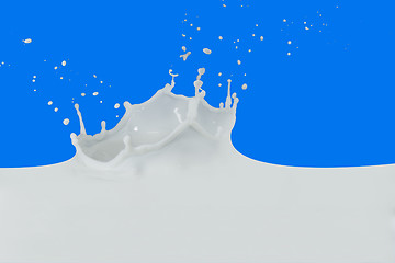 Image showing milk splash