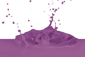 Image showing splashing paint