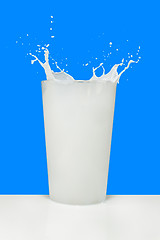 Image showing milk splash